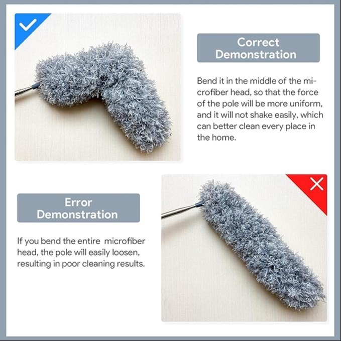 Microfiber Ceiling Fan Cleaning Duster