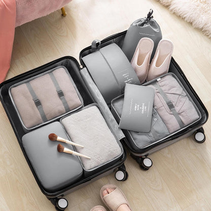 7-in-1 Multipurpose Travel Organizer Set